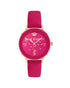 Rose Gold Fashion Analog Watch with Rhine Stone Facing One Size Women-Women&