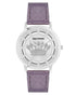 Silver Rhinestone Fashion Watch with Analog Display One Size Women-Women&