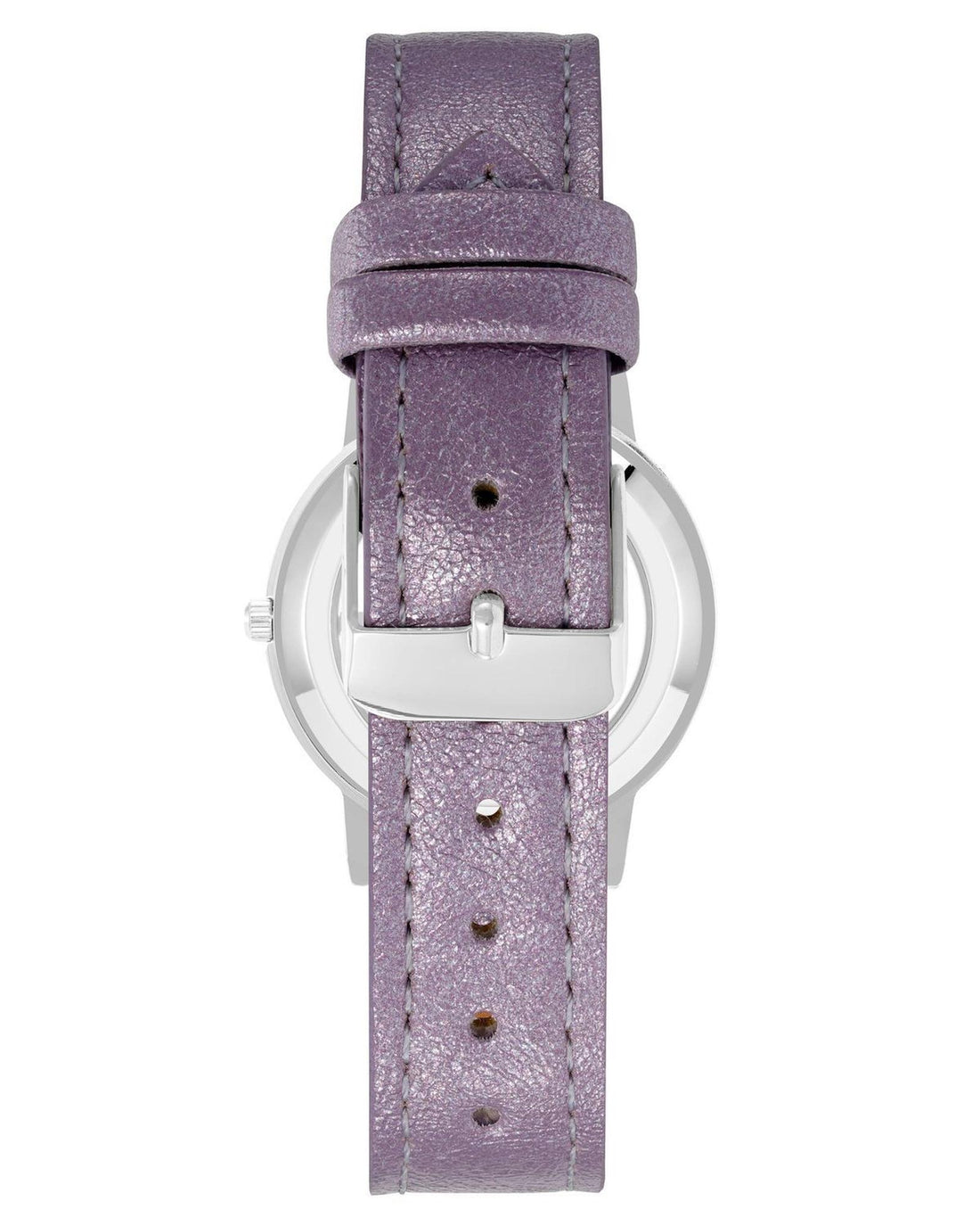 Silver Rhinestone Fashion Watch with Analog Display One Size Women-Women&