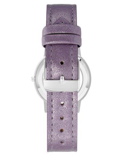 Silver Rhinestone Fashion Watch with Analog Display One Size Women-Women&
