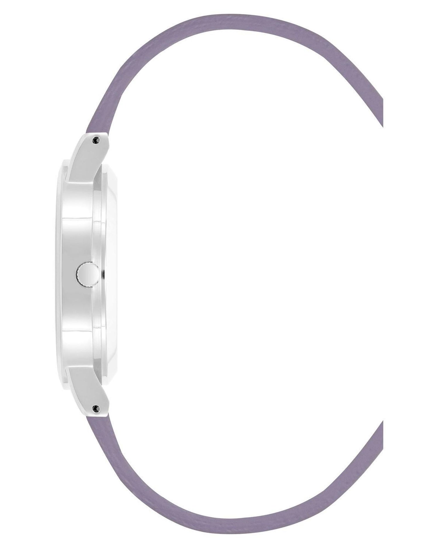 Silver Rhinestone Fashion Watch with Analog Display One Size Women-Women&