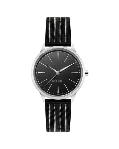 Silver Analog Fashion Watch with Quartz Movement One Size Women-Women&