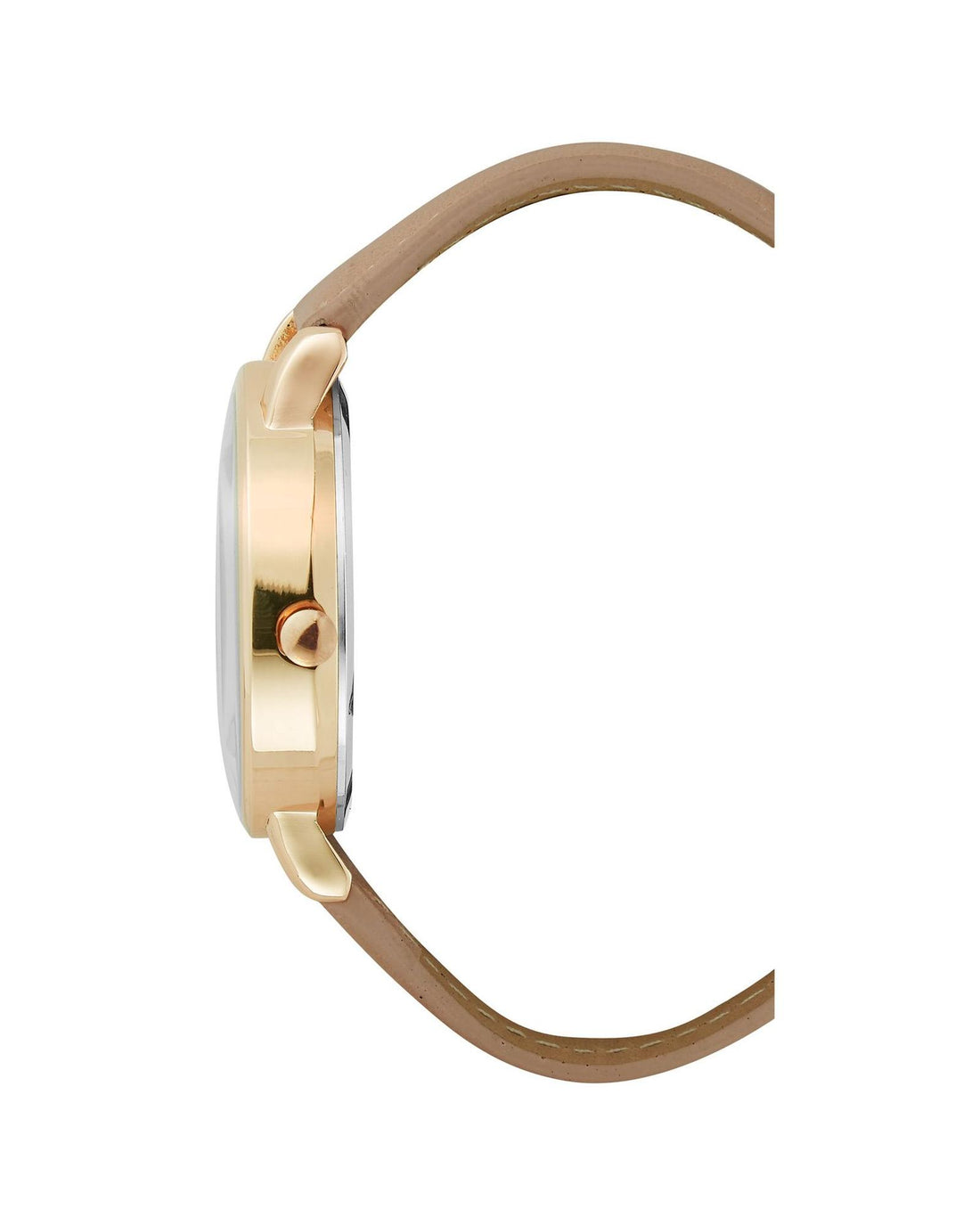 Gold Fashion Analog Quartz Watch with Pin Buckle Closure One Size Women-Women&