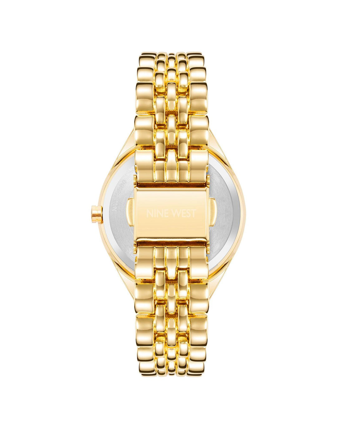 Gold Fashion Watch with Analog Display and Day/Date Functions One Size Women-Women&