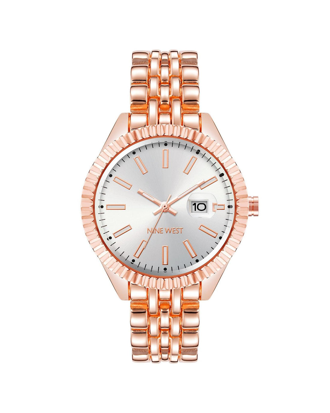 Rose Gold Fashion Quartz Watch One Size Women-Women&