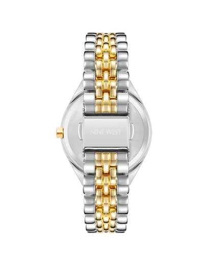 Gold Fashion Watch with Analog Display and Quartz Movement One Size Women-Women&
