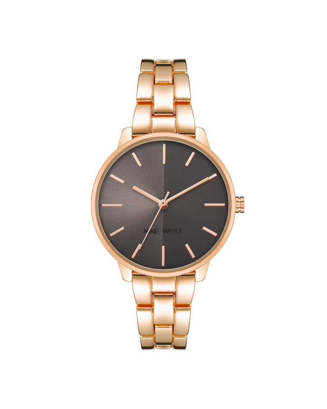Rose Gold Analog Quartz Womens Watch One Size Women-Women&