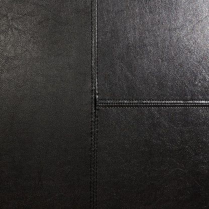 Queen PU Leather Bed Frame Black-Bed Frames-PEROZ Accessories