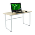 Wood & Steel Solid Computer Desk Home Office Furniture-Furniture > Office-PEROZ Accessories