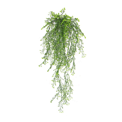 Artificial Hanging Plant (Natural Green) UV Resistant 90cm-Home &amp; Garden &gt; Artificial Plants-PEROZ Accessories