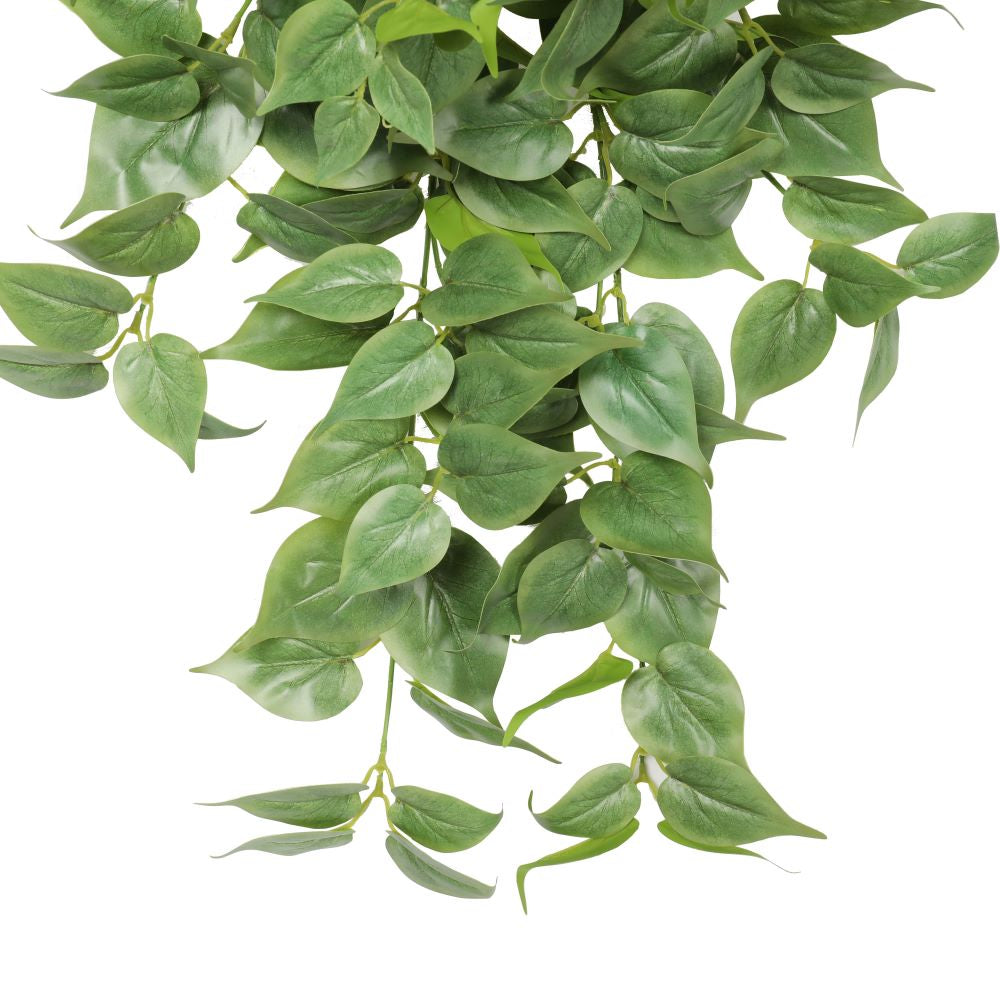 Nearly Natural Artificial Philodendron Hanging Bush 75cm-Home &amp; Garden &gt; Artificial Plants-PEROZ Accessories