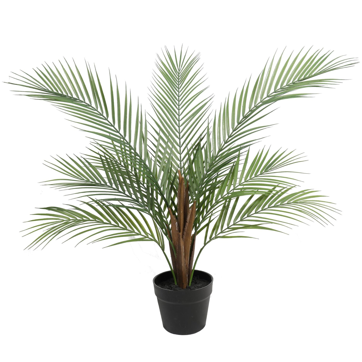Small Artificial Areca Palm Plant 80cm-Home &amp; Garden &gt; Home &amp; Garden Others-PEROZ Accessories
