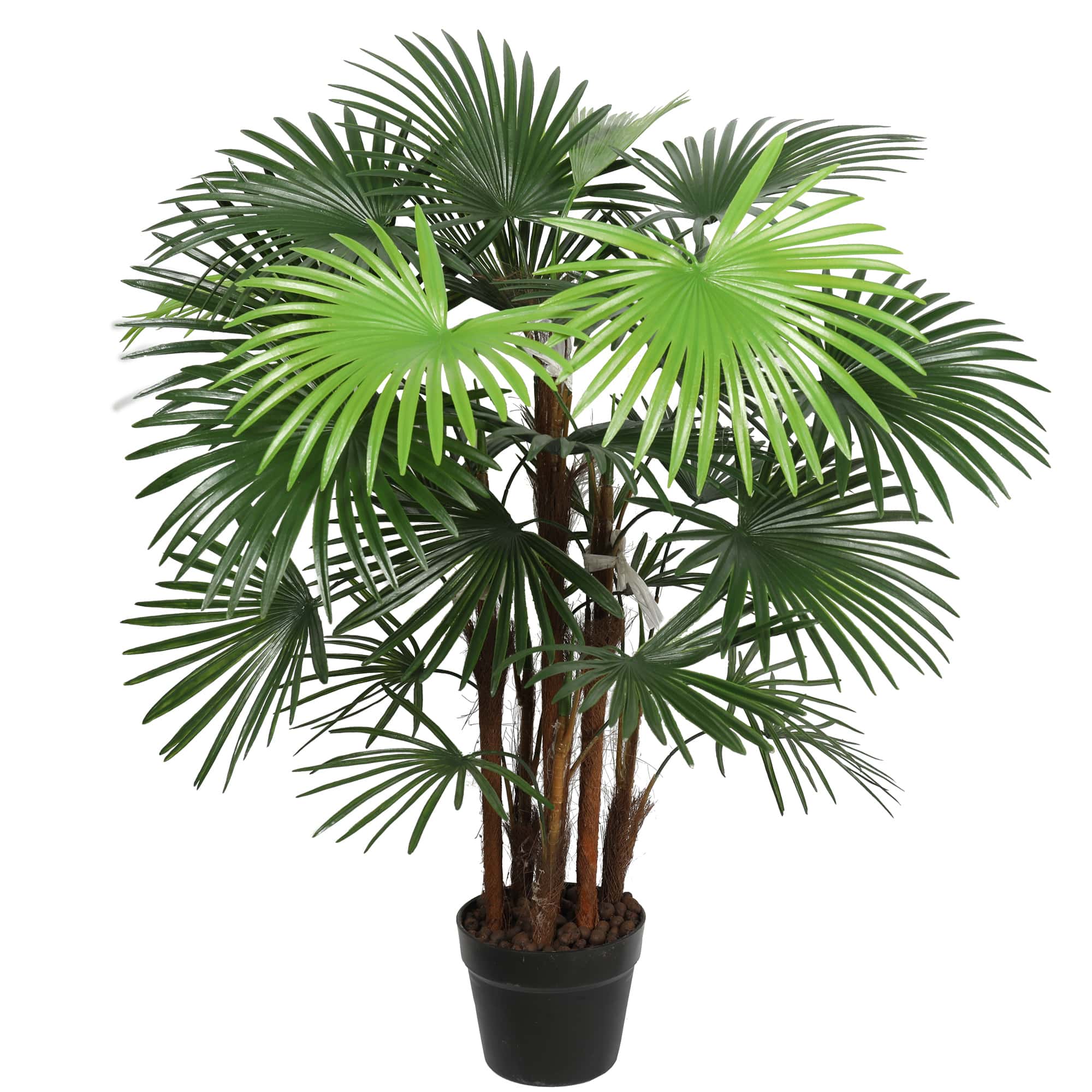 Artificial Wide Leaf Fan Palm Tree 90cm-Home &amp; Garden &gt; Artificial Plants-PEROZ Accessories
