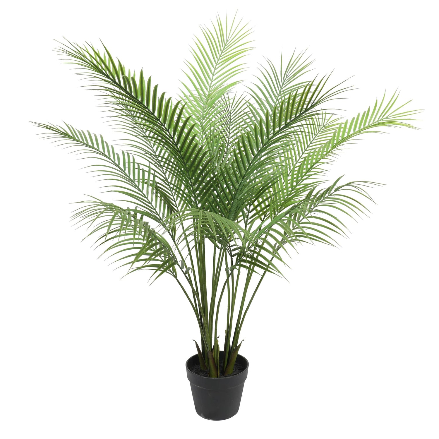 Artificial Modern Bushy Areca Fern Tree 120cm-Home &amp; Garden &gt; Artificial Plants-PEROZ Accessories