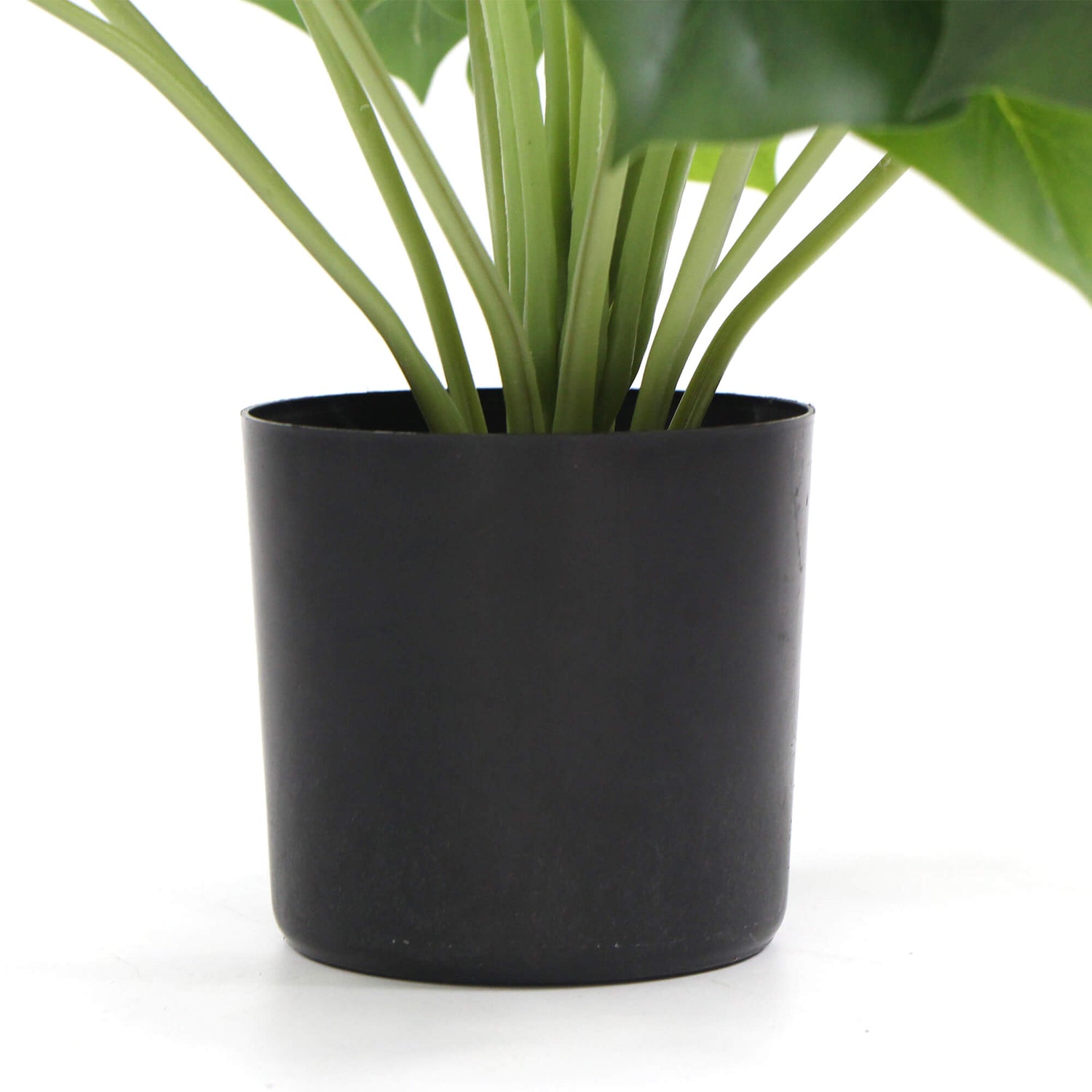 Dense Potted Artificial Split Philodendron Plant With Real Touch Leaves 50cm-Home &amp; Garden &gt; Artificial Plants-PEROZ Accessories