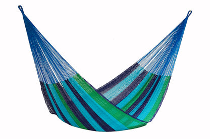Mayan Legacy Single Size Cotton Mexican Hammock in Oceanica Colour-Hammock-PEROZ Accessories