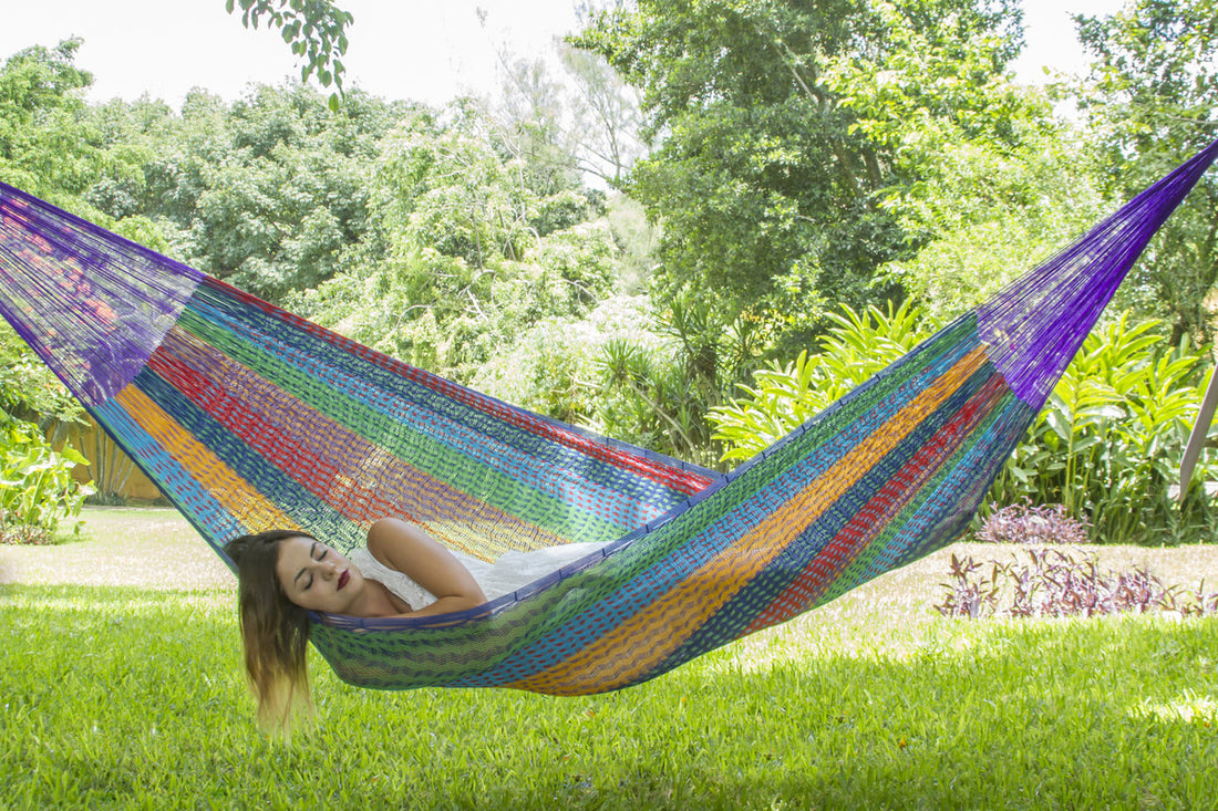 The out and about Mayan Legacy hammock Doble Size in Colorina colour-Hammock-PEROZ Accessories