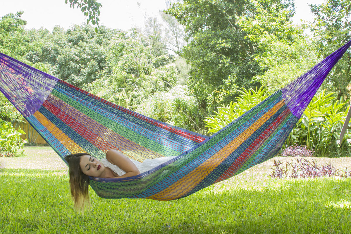The out and about Mayan Legacy hammock Doble Size in Colorina colour-Hammock-PEROZ Accessories