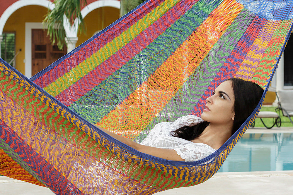 The Power nap Mayan Legacy hammock in Mexicana Colour-Hammock-PEROZ Accessories