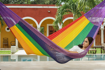 The Power nap Mayan Legacy hammock in Rainbow Colour-Hammock-PEROZ Accessories