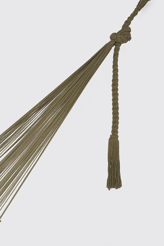 Outdoor undercover cotton Mayan Legacy hammock with hand crocheted tassels King Size Cedar-Hammock-PEROZ Accessories