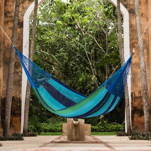 Outdoor undercover cotton Mayan Legacy hammock Family size Oceanica-Hammock-PEROZ Accessories