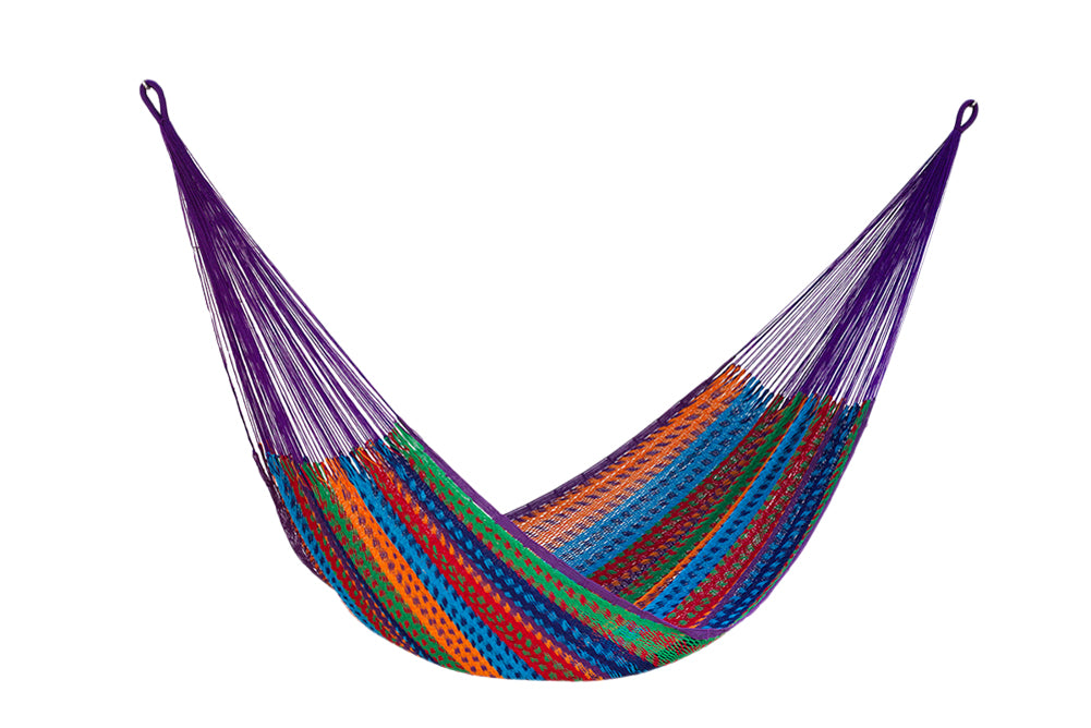 Outdoor undercover cotton Mayan Legacy hammock King size Colorina-Hammock-PEROZ Accessories