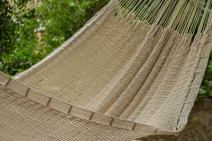 Outdoor undercover cotton Mayan Legacy hammock King size Marble-Hammock-PEROZ Accessories