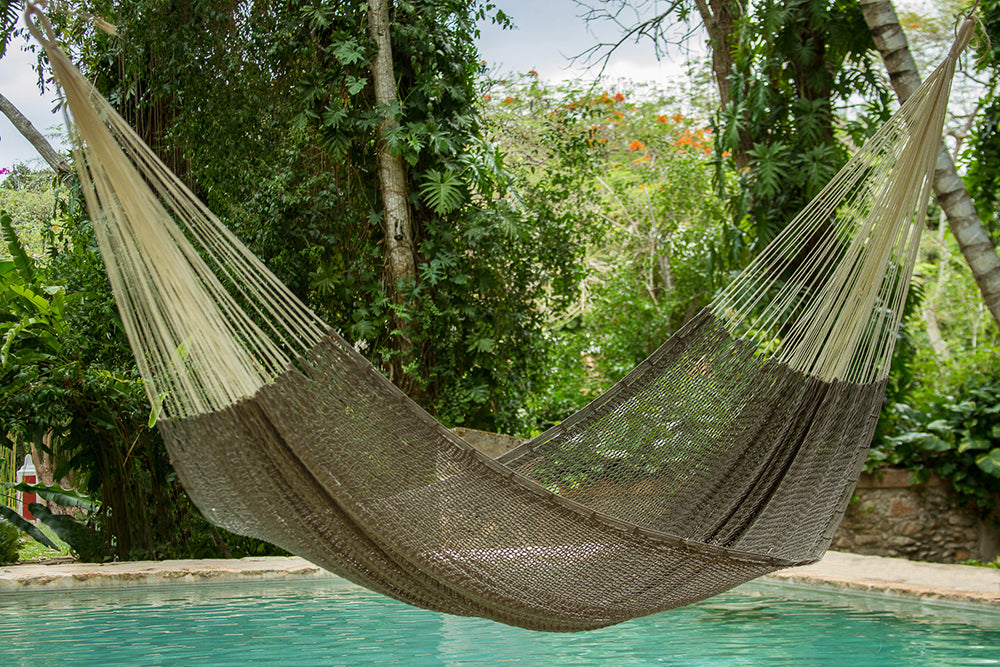 Outdoor undercover cotton Mayan Legacy hammock King size Dream Sands-Hammock-PEROZ Accessories