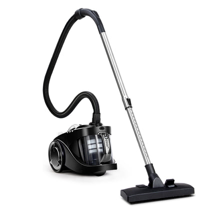 Devanti Vacuum Cleaner Bagless Cyclone Cyclonic Vac Home Office Car 2200W Black-Appliances &gt; Vacuum Cleaners-PEROZ Accessories