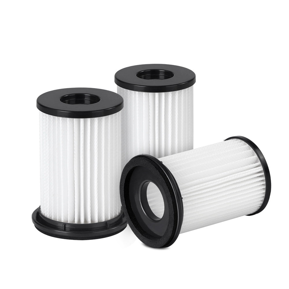 Devanti Set of 3 Replacement HEPA Filter-Appliances &gt; Vacuum Cleaners-PEROZ Accessories