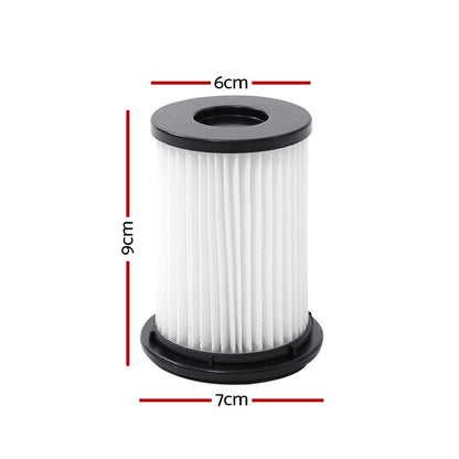 Devanti Set of 3 Replacement HEPA Filter-Appliances &gt; Vacuum Cleaners-PEROZ Accessories