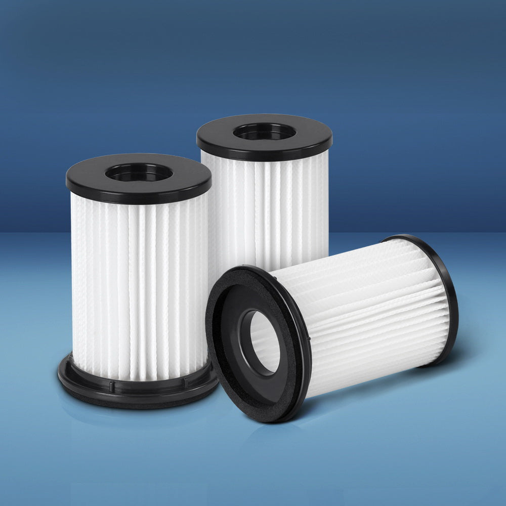 Devanti Set of 3 Replacement HEPA Filter-Appliances &gt; Vacuum Cleaners-PEROZ Accessories