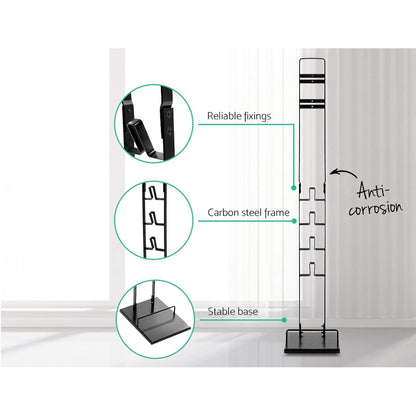 Artiss Freestanding Dyson Vacuum Stand Rack Holder for Dyson V6 V7 V8 V10 V11 V12 Black-Appliances &gt; Vacuum Cleaners - Peroz Australia - Image - 5