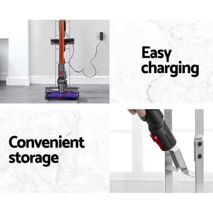 Artiss Freestanding Dyson Vacuum Stand Rack Holder for Dyson V6 V7 V8 V10 V11 V12 Silver-Appliances &gt; Vacuum Cleaners - Peroz Australia - Image - 5