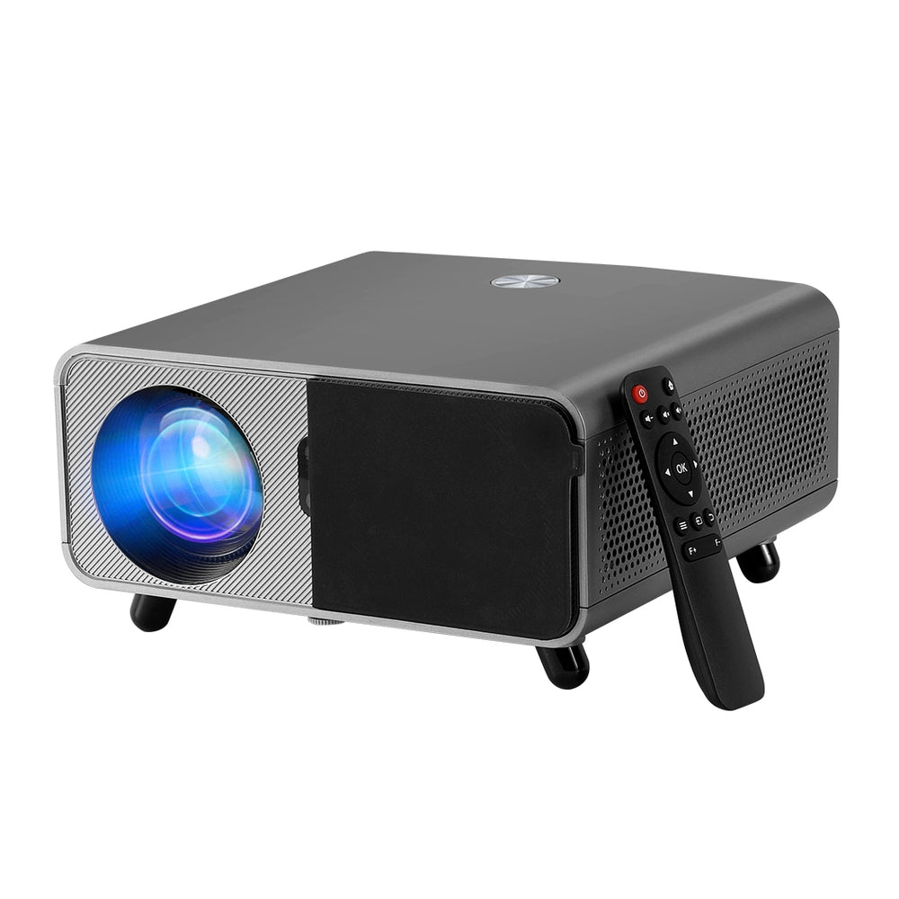 Devanti 2.4G/5G Wifi Video Projector 4K 1080P Home Cinema Screen Cast HDMI-Audio &amp; Video &gt; Projectors &amp; Accessories-PEROZ Accessories