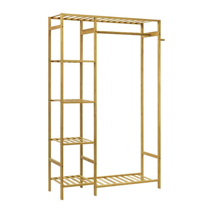 Oikiture Wardrobe with Hanging Clothes and Storage Clothes Organizer Storage Rack Shelves | PEROZ Australia