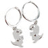 Anyco Earrings Sterling Silver Bohemian Creative Cute Punk Dinosaur Stud For Women Girl Perfect Fashion Stylish Accessories Jewelry Gifts-Earrings-PEROZ Accessories