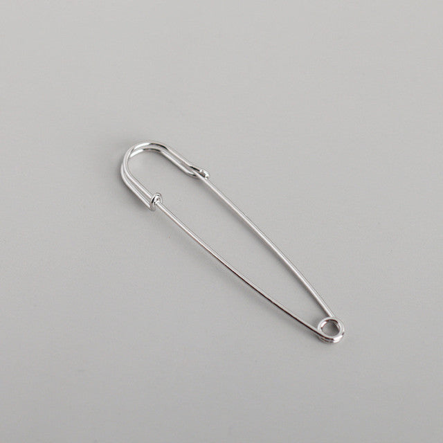 Anyco Earrings Sterling Silver Punk Personality Minimalist Pin For Women Girl Teen Fashion Stylish Accessories Jewelry Gifts-Earrings-PEROZ Accessories