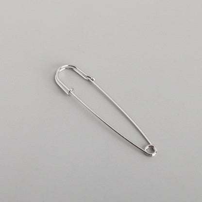 Anyco Earrings Sterling Silver Punk Personality Minimalist Pin For Women Girl Teen Fashion Stylish Accessories Jewelry Gifts-Earrings-PEROZ Accessories