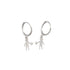 Anyco Earrings Sterling Silver Minimalist Creative New Statue Portrait Star Buckle For Women Girl Fashion Stylish Rock Accessories Jewelry Gifts-Earrings-PEROZ Accessories