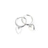 Anyco Earrings Sterling Silver Minimalist Love Heart Tassel Stud For Women Girl Teen Fashion Stylish Accessories Jewelry Gifts-Earrings-PEROZ Accessories