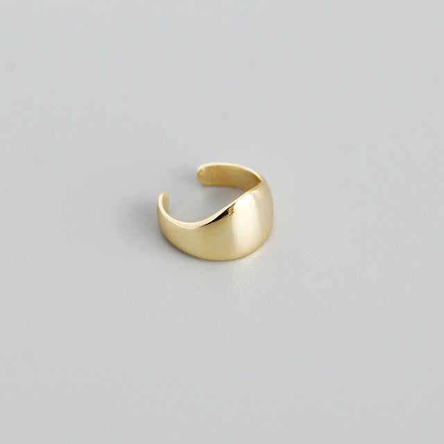 Anyco Earrings Minimalist No Pierceing Ear Clips Gold Gothic Charm Ear Cuff For Women Jewelry Gold-Earrings-PEROZ Accessories