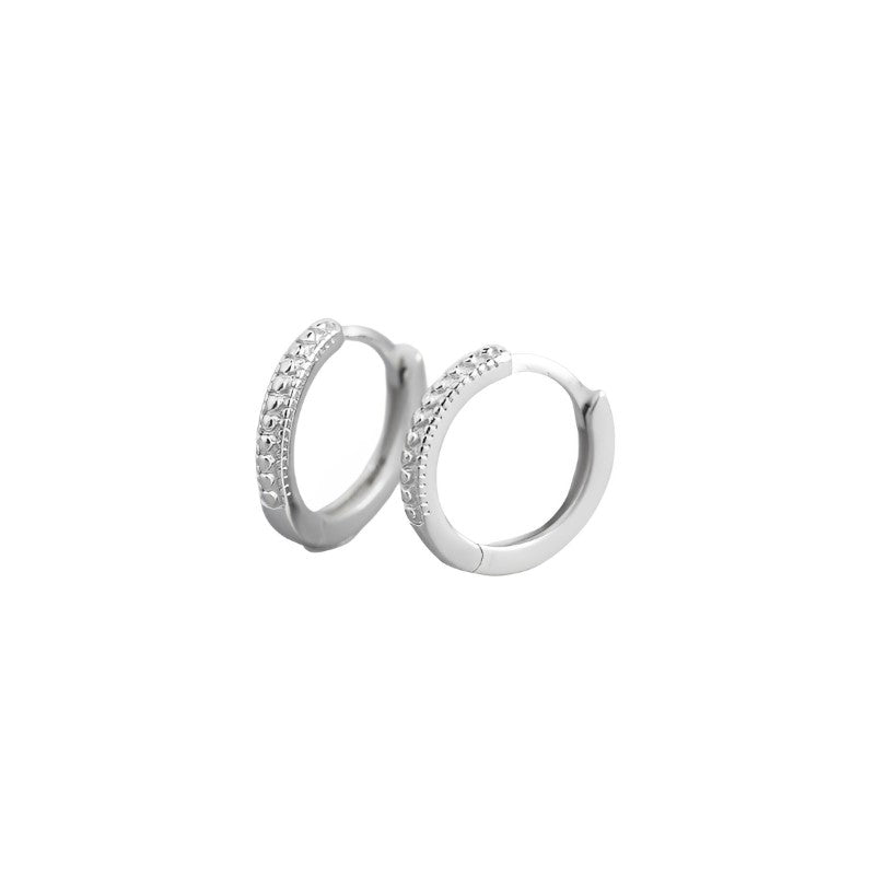 Anyco Earrings Sterling Silver Minimalist Chic Bohemian Beads Ear Buckle For Women Girl Teen Chic Fashion Stylish Accessories Jewelry Gifts-Earrings-PEROZ Accessories