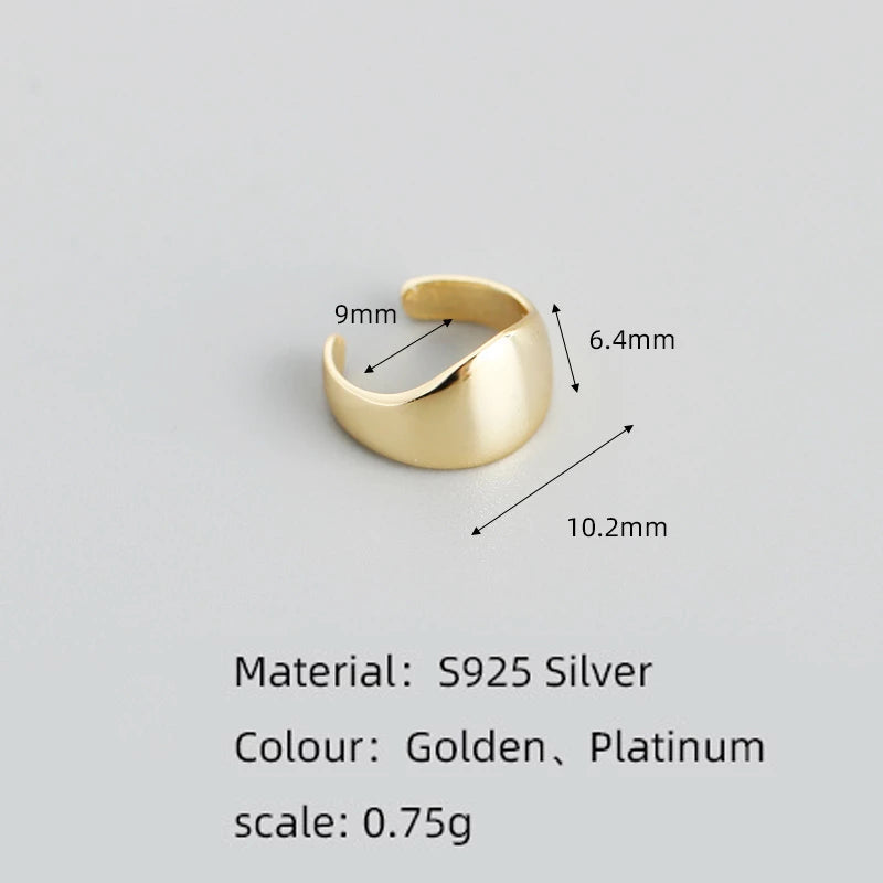 Anyco Earrings Minimalist No Pierceing Ear Clips Gold Gothic Charm Ear Cuff For Women Jewelry Gold-Earrings-PEROZ Accessories