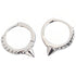 Anyco Earrings Sterling Silver Single Short Spike Eternity Clicker For Women Girl Teen Perfect Fashion Stylish Accessories Jewelry Gifts-Earrings-PEROZ Accessories