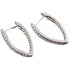 Anyco Earrings Sterling Silver Minimalist Pave Crystal Zircon V-shaped Chic Stud For Women Girl Teen Fashion Stylish Accessories Jewelry Gifts-Earrings-PEROZ Accessories