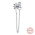 Anyco Earrings Sterling Silver Geometric Cute Icons Tassel Ear Line Stud For Women Teen Fashion Stylish Accessories Jewelry Gifts Star-Earrings-PEROZ Accessories