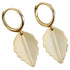 Anyco Earrings Gold Plated Bohemian Chic Nature Leaf Stud For Women Girl Teen Perfect Fine Fashion Stylish Accessories Jewelry Gifts-Earrings-PEROZ Accessories