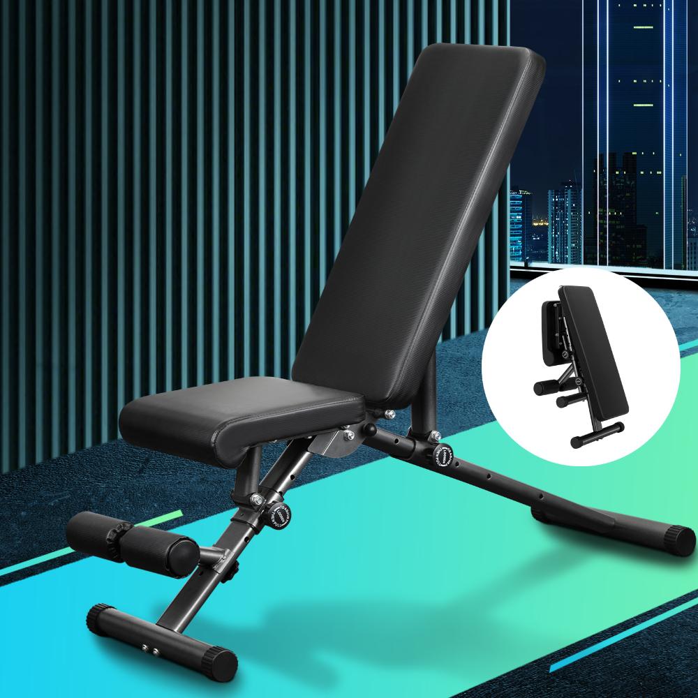 Finex FID Bench Dumbbell Weight Bench Flat Incline Decline Home Gym Equipment-FID Bench-PEROZ Accessories